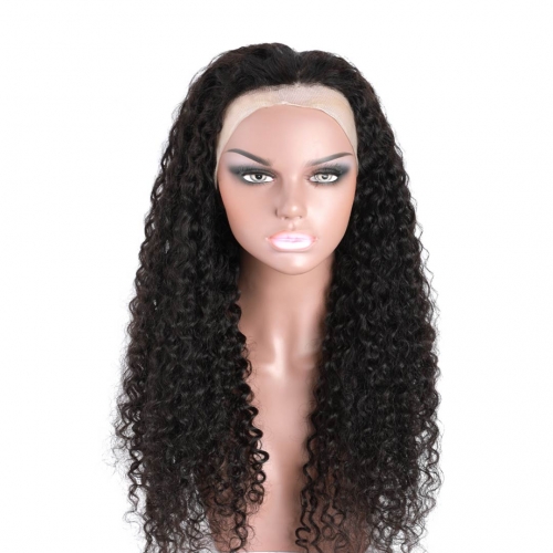 360 Lace Frontal Wigs Curly Human Hair African American Wigs Good Quality HAIRCC Hair