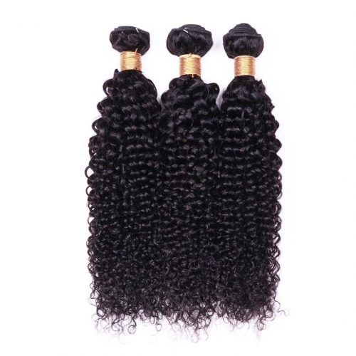 Evova Malaysian Curly Hair Weave 3 Bundles Unprocessed Human Hair Free Shipping