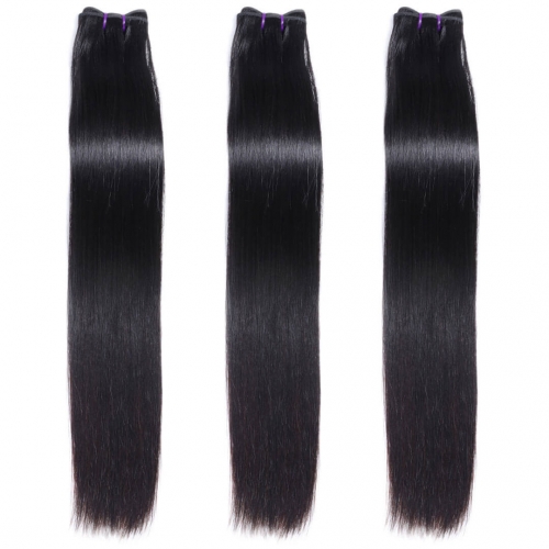 Best Virgin Brazilian Straight Hair Weave 3 Bundles EBBA 12A Virgin Human Hair Weft