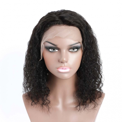 Water Wave Human Hair Full Lace Wigs Pre Plucked Good HAIRCC Hair