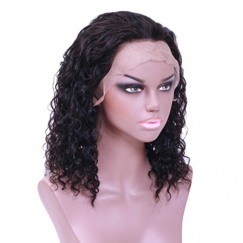 360 Lace Frontal Wigs Deep Wave African American Wigs Bouncy HAIRCC Hair