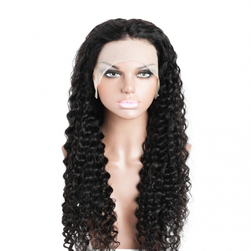 Transparent Lace Front Wigs Curly Human Hair 13x4 13x6 African American Wigs Thick HAIRCC HAIR