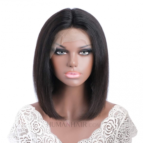 Bob Wig 8in-14in Short Human Hair Lace Front Wig T Part Bob Wigs HAIRCC Wigs