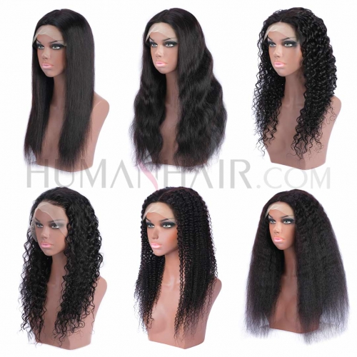 Human Hair Lace Front Wig With Baby Hair 10in-30in T Part Wigs HAIRCC Wigs