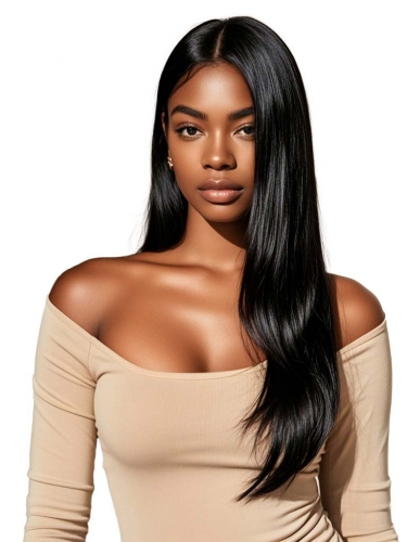 360 Lace Wigs Straight Human Hair Wigs Pre Plucked HAIRCC Hair Online Sale