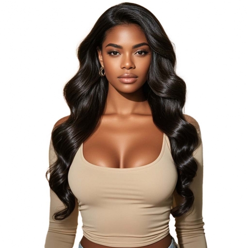 10in-28in T Part Brazilian Human Hair Lace Front Wig Body Wave HAIRCC Lace Wigs