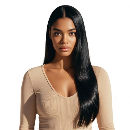 10in-28in T Part Straight Human Hair Lace Front Wig HAIRCC Long Hair Lace Wigs