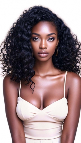 360 Lace Front Wigs Water Wave Long Human Hair African American Wigs Good HAIRCC Hair