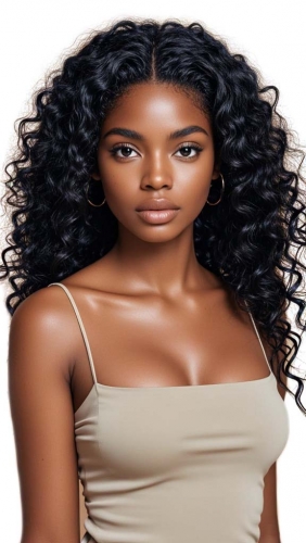 Lace Front Human Hair Wig Water Wave 12in-30in T Part Lace Frontal Wig HAIRCC Wigs