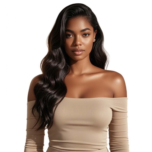 HAIRCC Virgin Human Hair Lace Front Wigs Body Wave 13x4 13x6 Pre Plucked Hairline